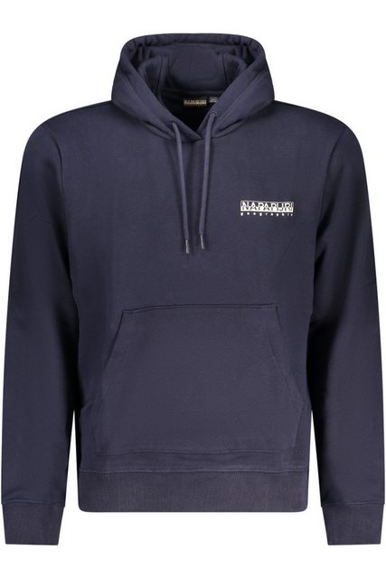 Napapijri Sweatshirt Herren Kapuzen-Sweatshirt Blau: Regular Fit günstig online kaufen