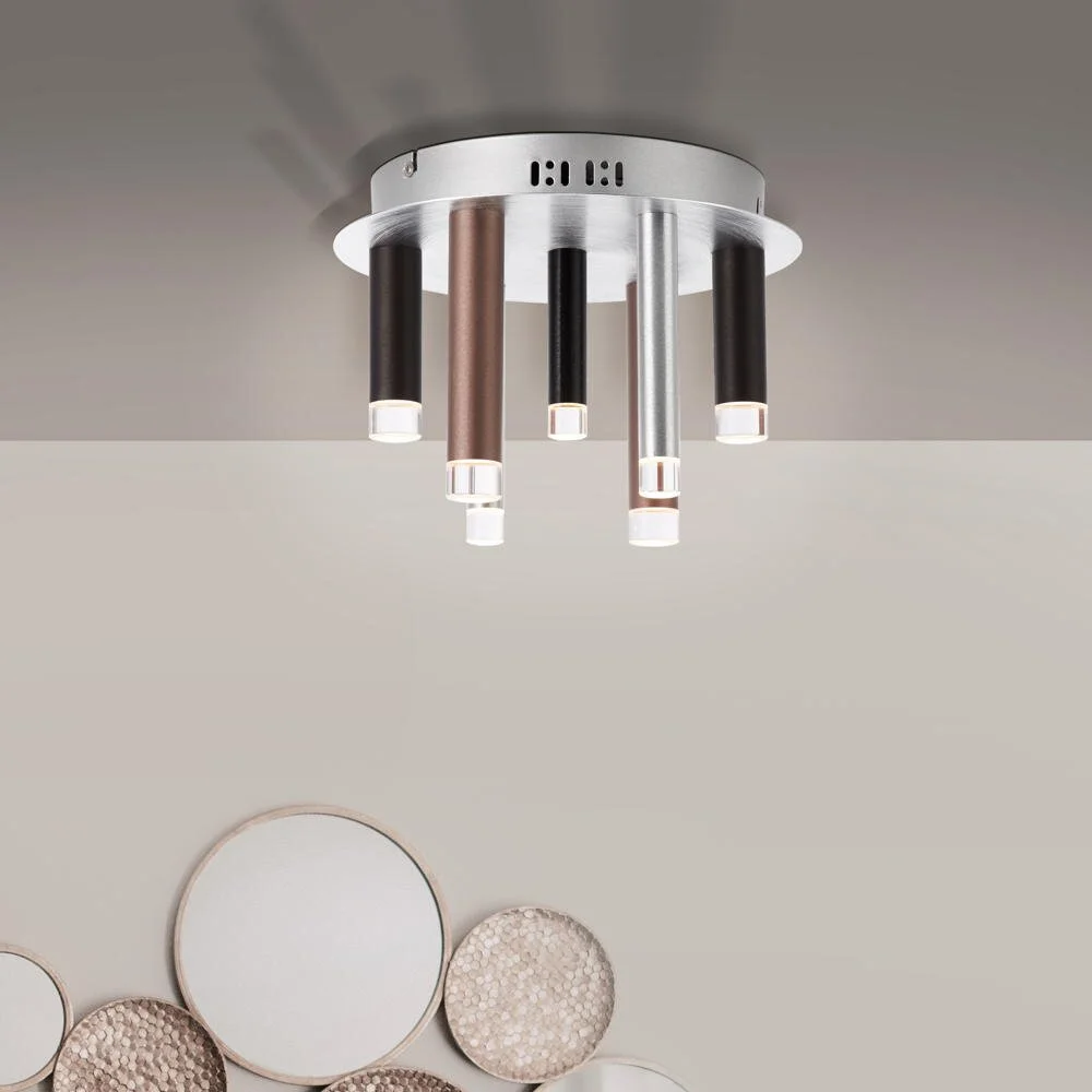 Brilliant LED Deckenleuchte »Cembalo«, 7 flammig-flammig günstig online kaufen