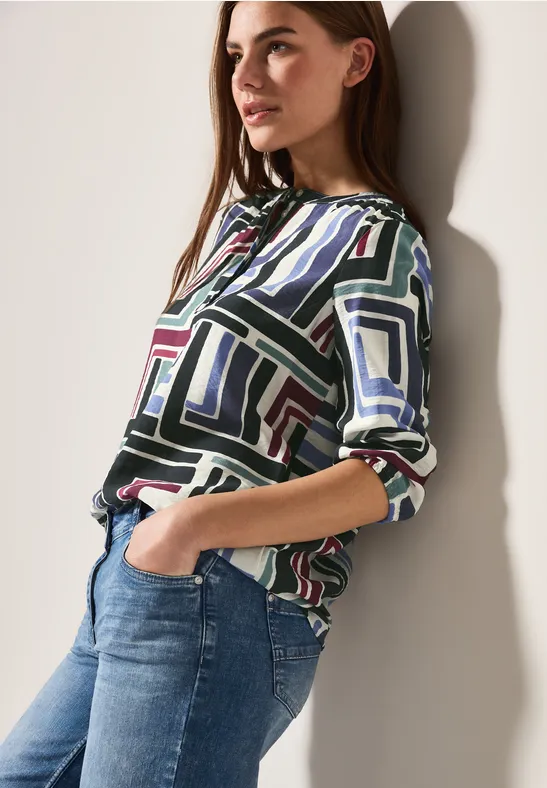 Cecil Klassische Bluse, mit 3/4 Ärmeln günstig online kaufen