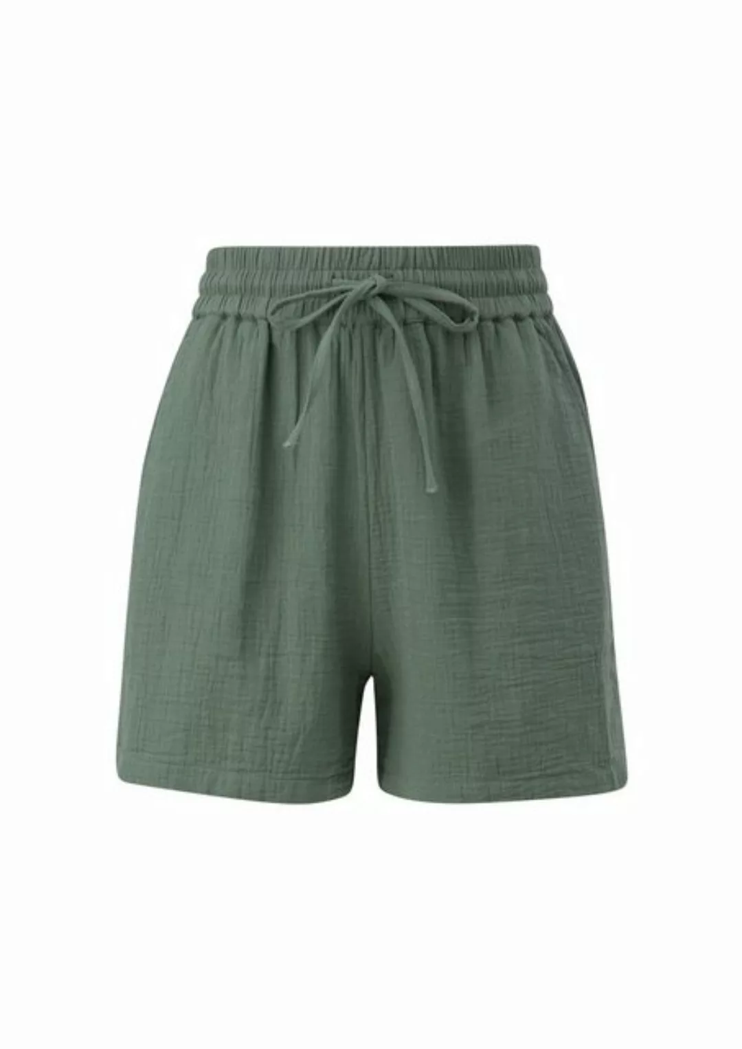 QS Shorts Shorts aus Musselin günstig online kaufen