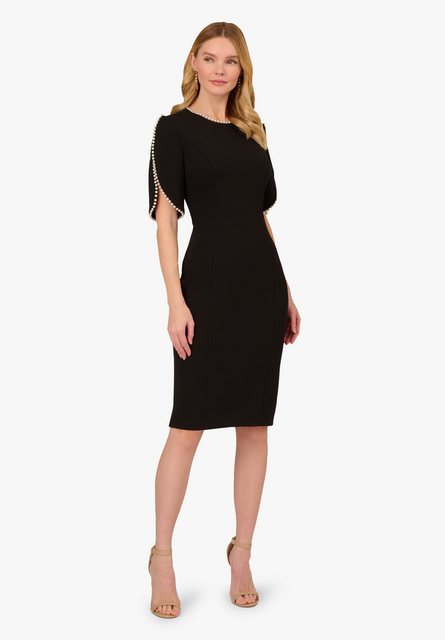 Adrianna Papell Midikleid Knit Crepe Pearl Midi Dress Abendessen, Anlass, H günstig online kaufen