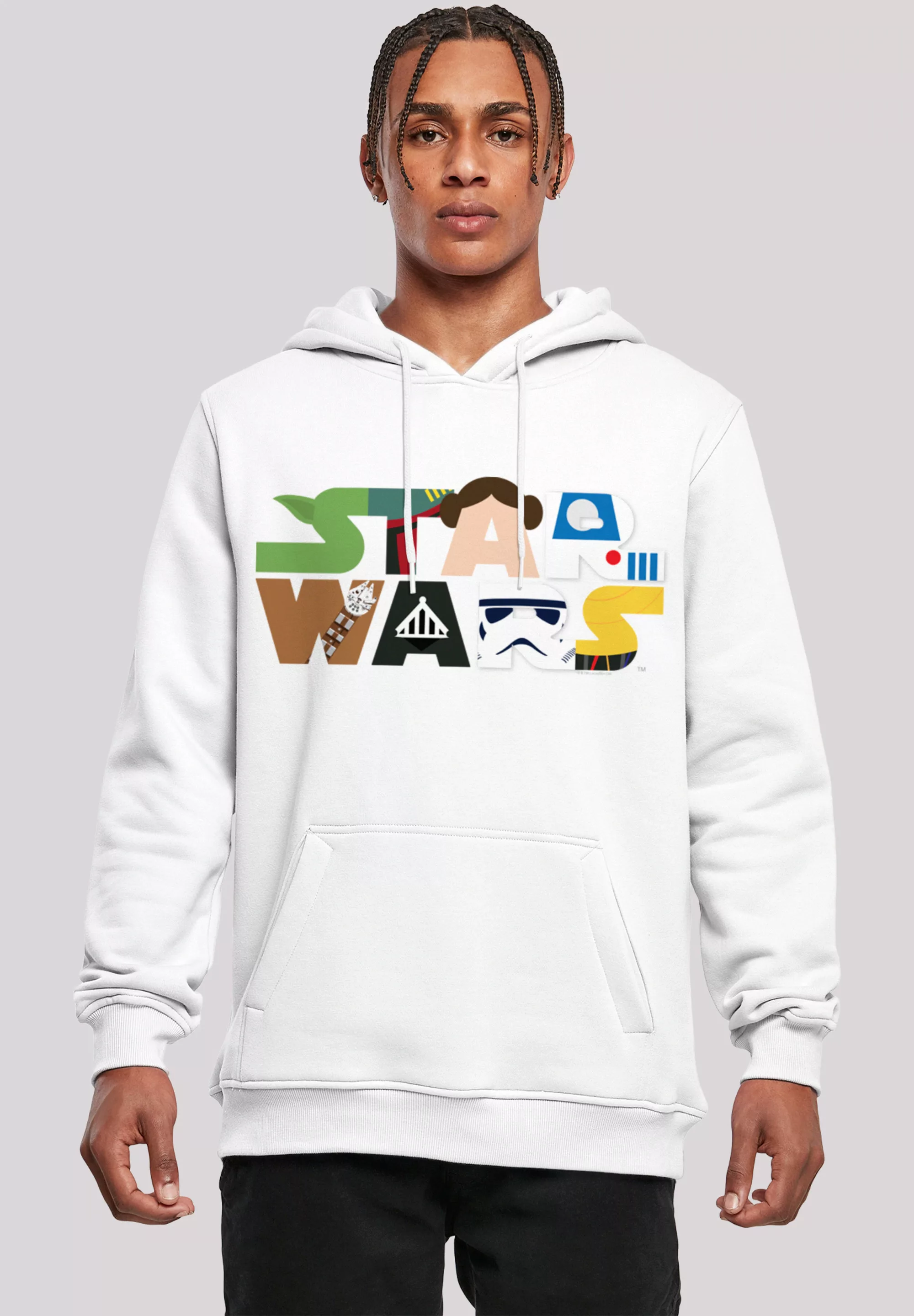 F4NT4STIC Kapuzenpullover "Star Wars Character Logo", Print günstig online kaufen