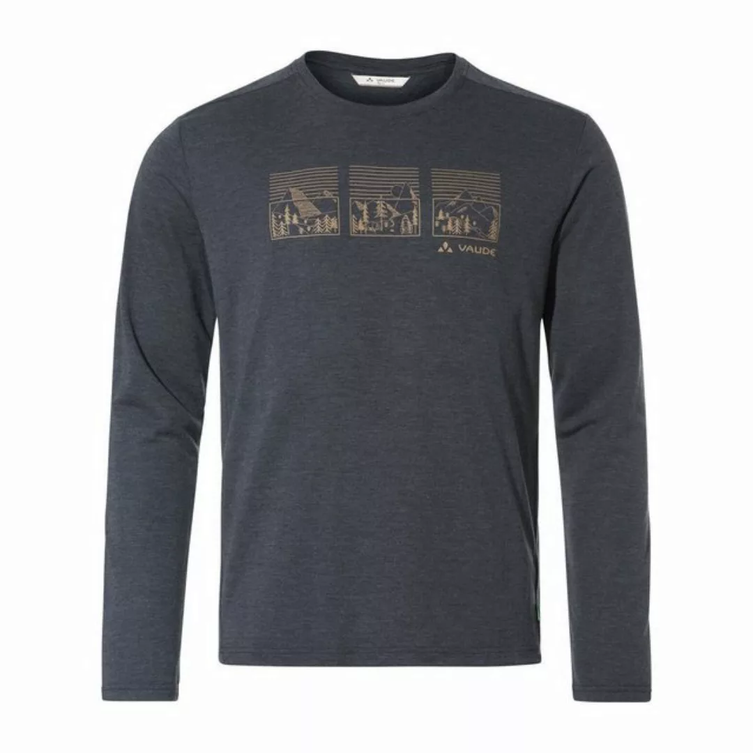 VAUDE Longsleeve Me Rosemoor LS T-Shirt III black/oat günstig online kaufen