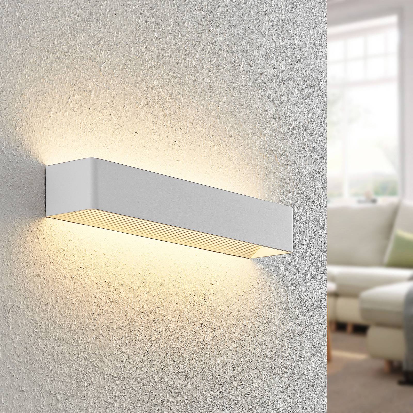 Arcchio Karam LED-Wandleuchte, 53 cm, weiß günstig online kaufen