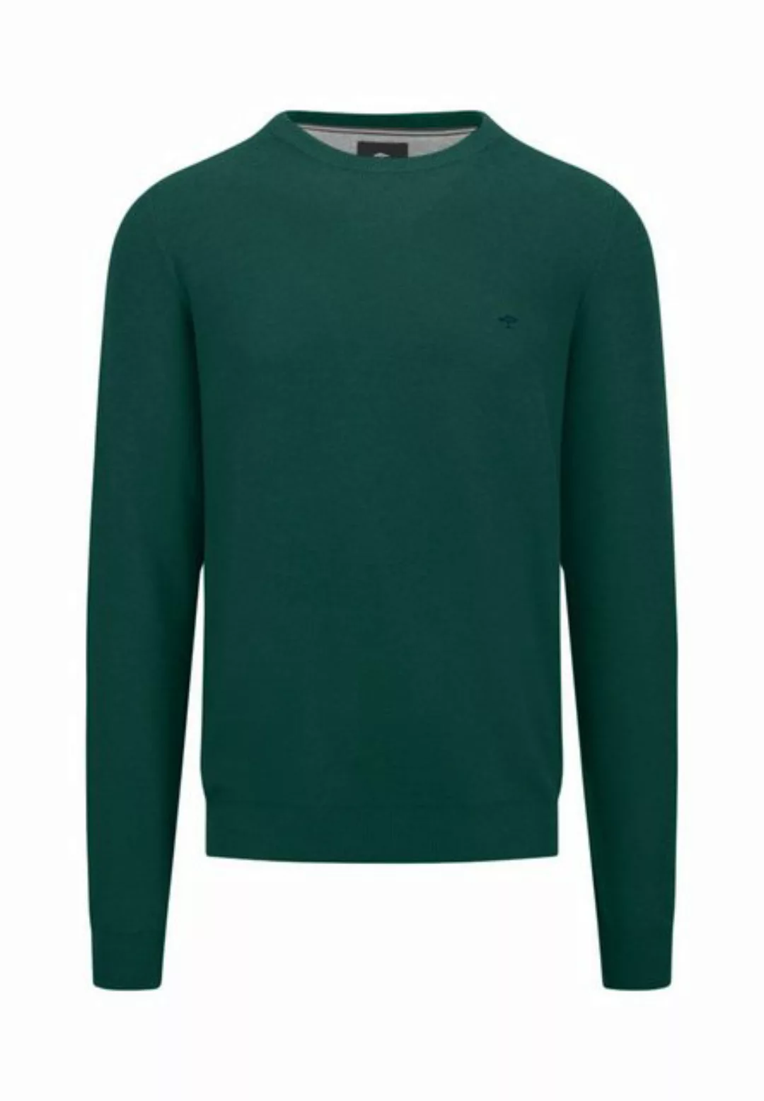 FYNCH-HATTON Strickpullover Herren Pullover aus Baumwolle (1-tlg) günstig online kaufen