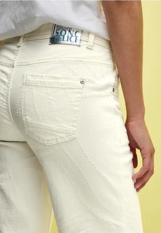 STREET ONE Loose-fit-Jeans, High Waist günstig online kaufen