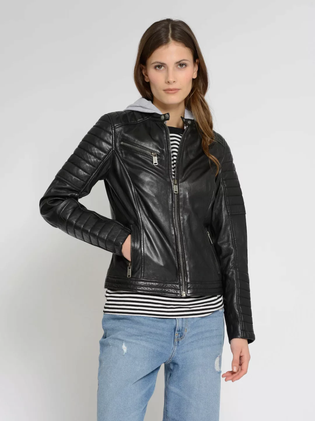 MUSTANG Lederjacke "31022111" günstig online kaufen