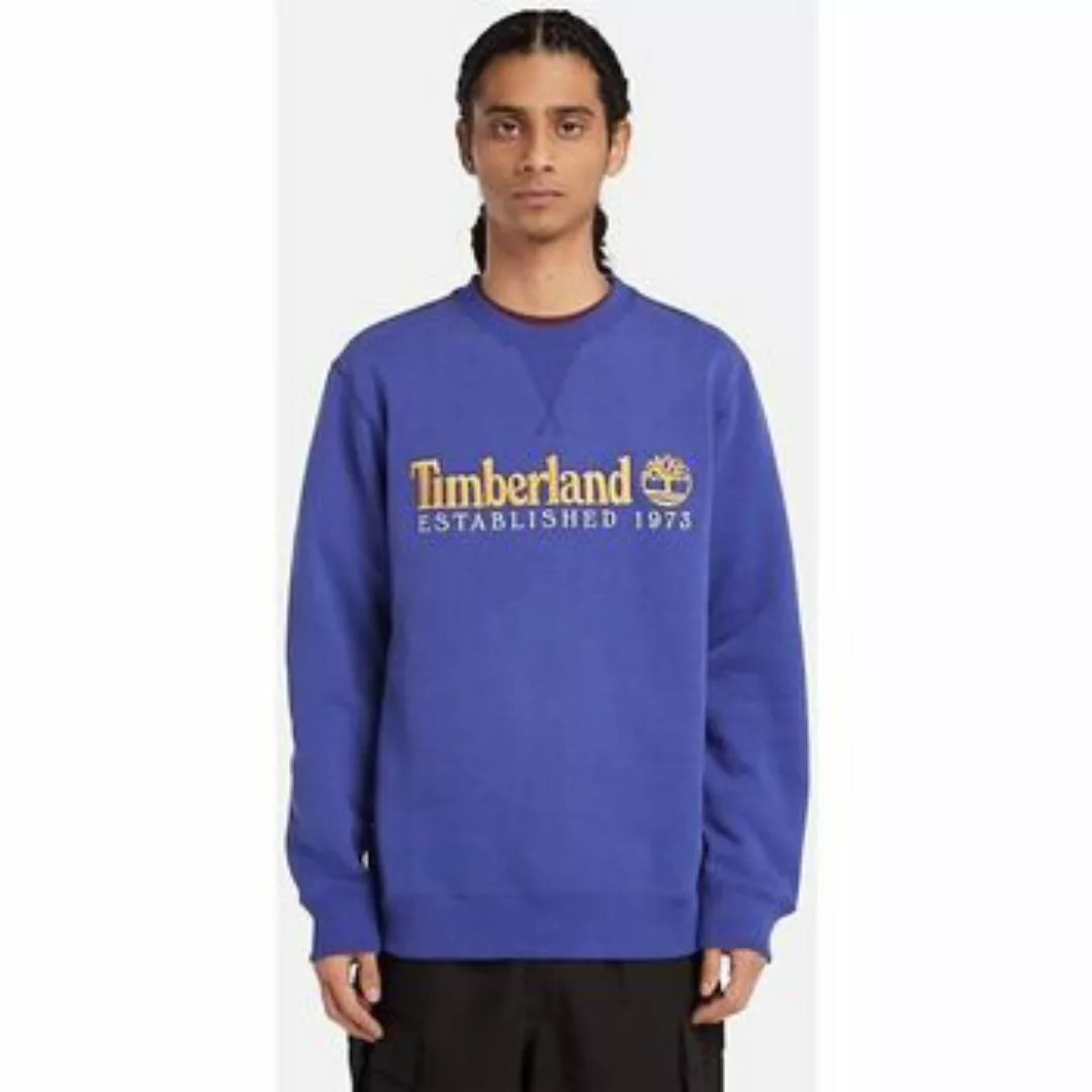 Timberland  Sweatshirt TB0A65DD LS EST. 1973 CREW BB SWEATSHIRT-ED5 B CLEM günstig online kaufen