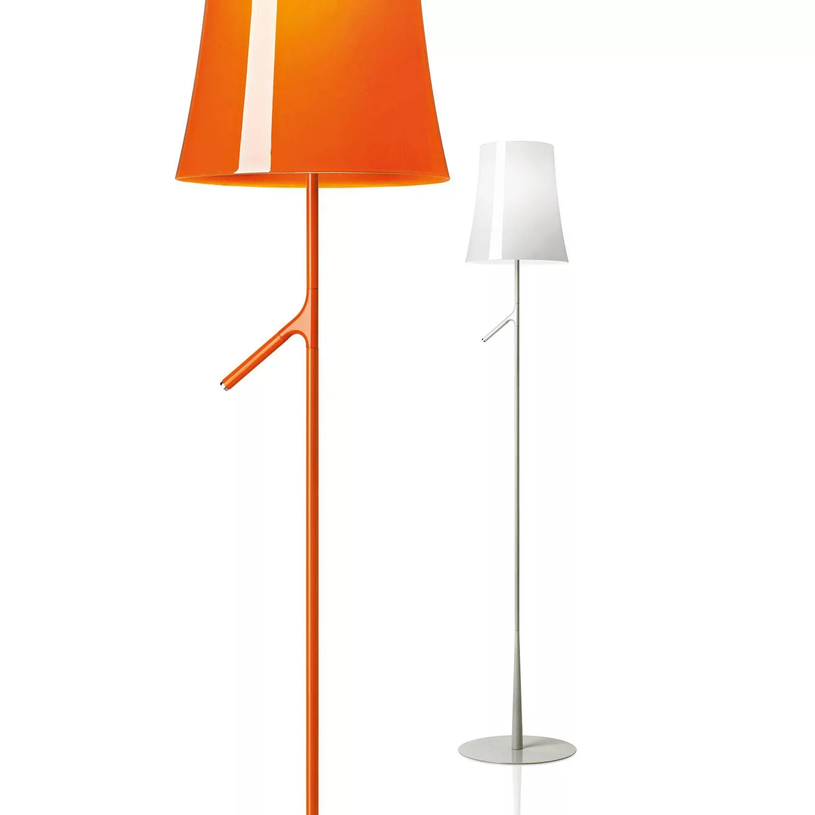 Foscarini Birdie Lettura LED-Stehleuchte weiß dim günstig online kaufen