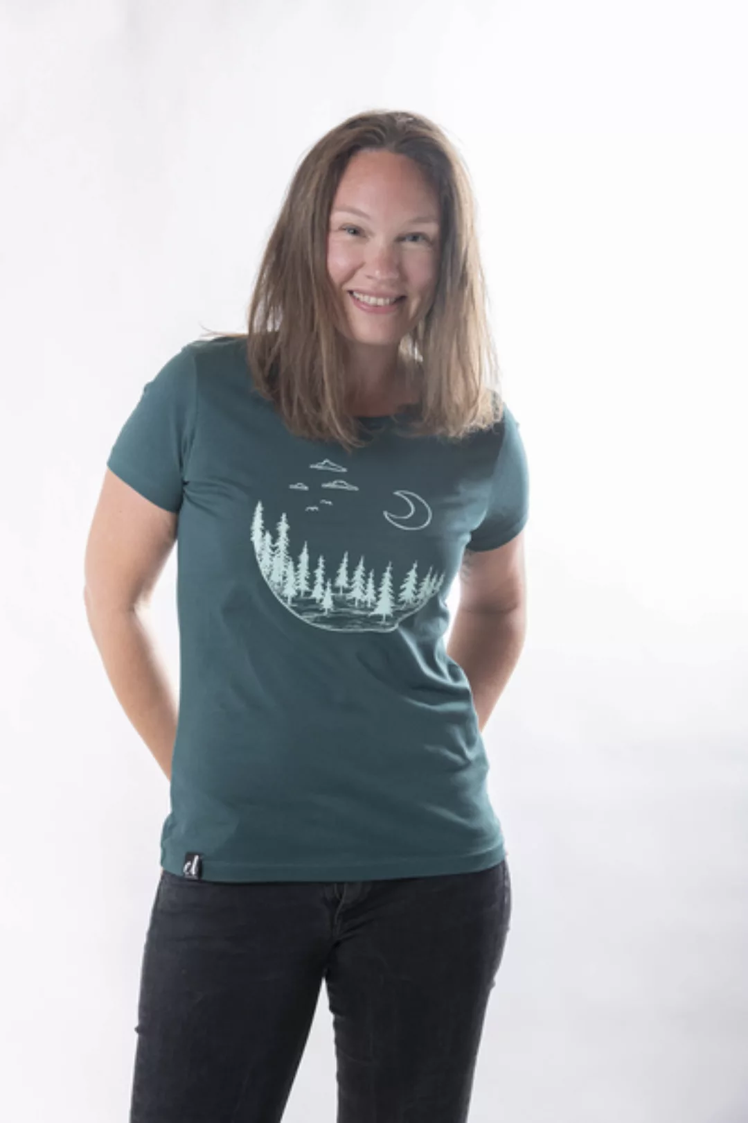 Damen T- Shirt "Elmondschein" Glazed Green günstig online kaufen