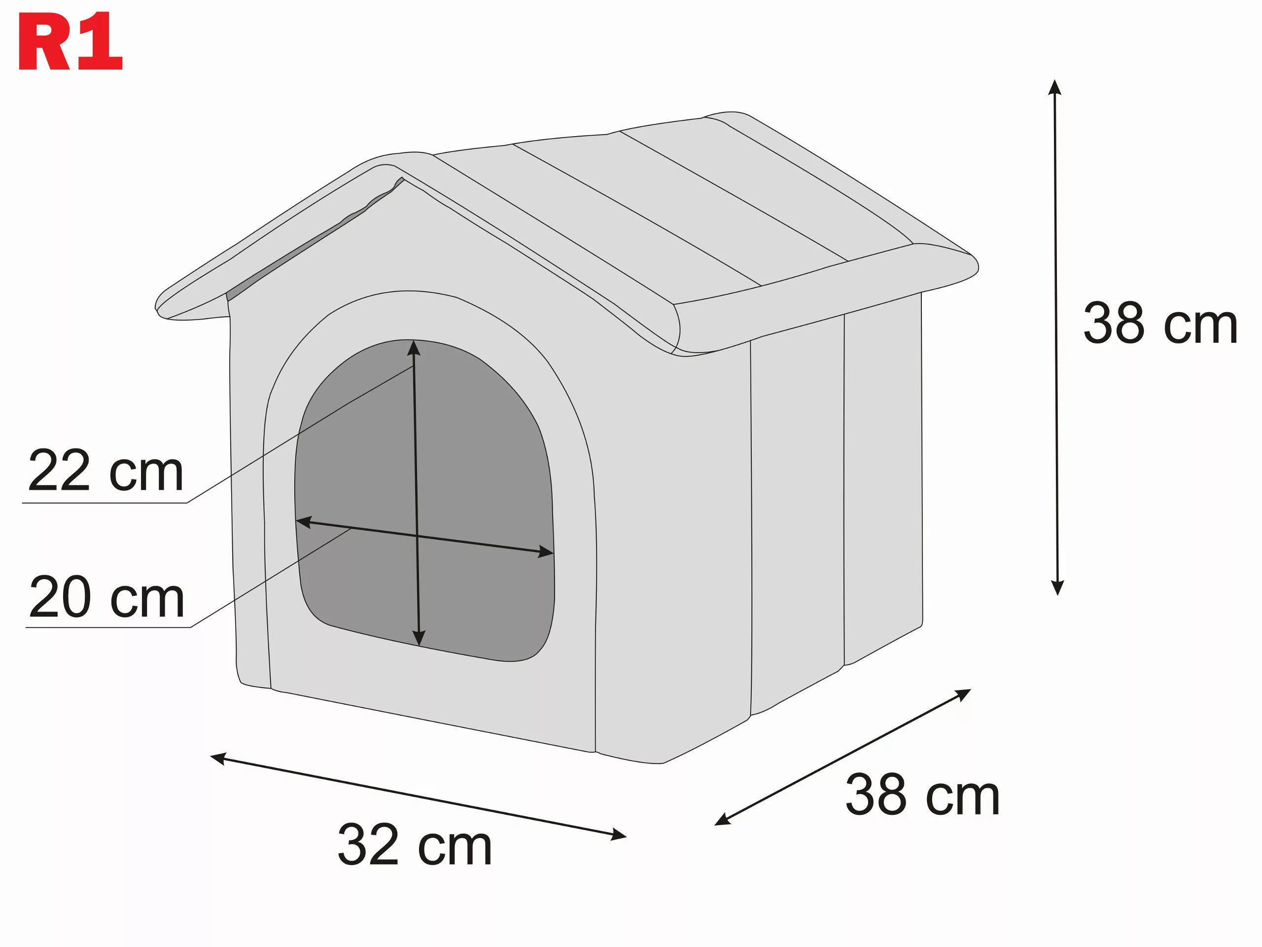 Hobbydog Hundehütte Hundehütte Hundekorb Katzehütte Hundehaus günstig online kaufen