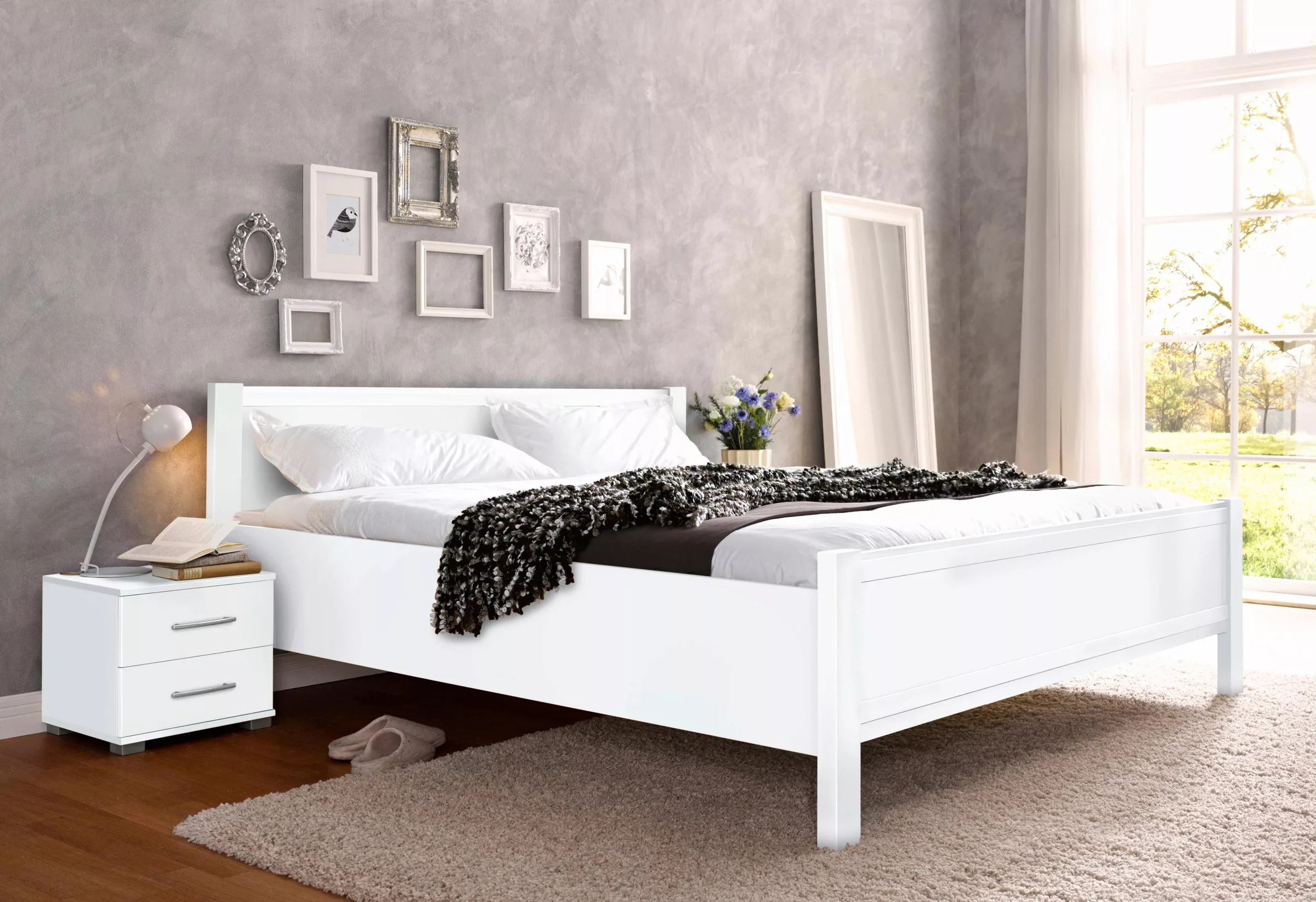 priess Bett "Husum Schlafzimmer Jugendzimmer Rahmenbett", mit Komforthöhe v günstig online kaufen
