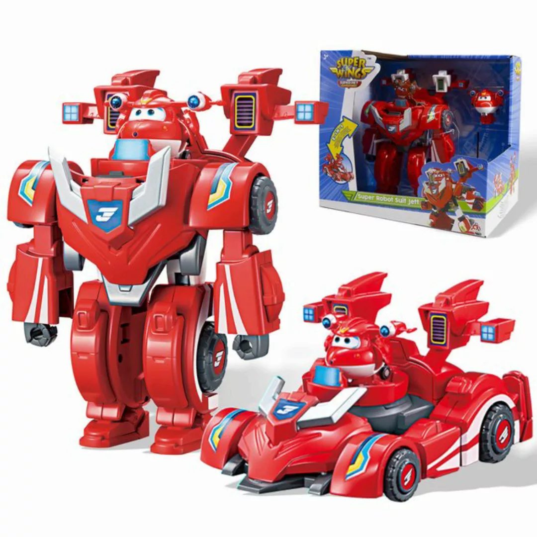 Super Wings Hörspielfigur Super-Roboter-Bausatz Jett, Höhe ca. 18 cm, Verwa günstig online kaufen