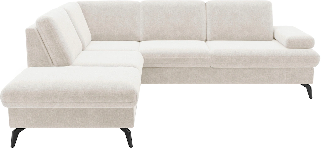 sit&more Ecksofa »Morris Jubi L-Form«, inkl. Armteilfunktion und 1 Zierkiss günstig online kaufen