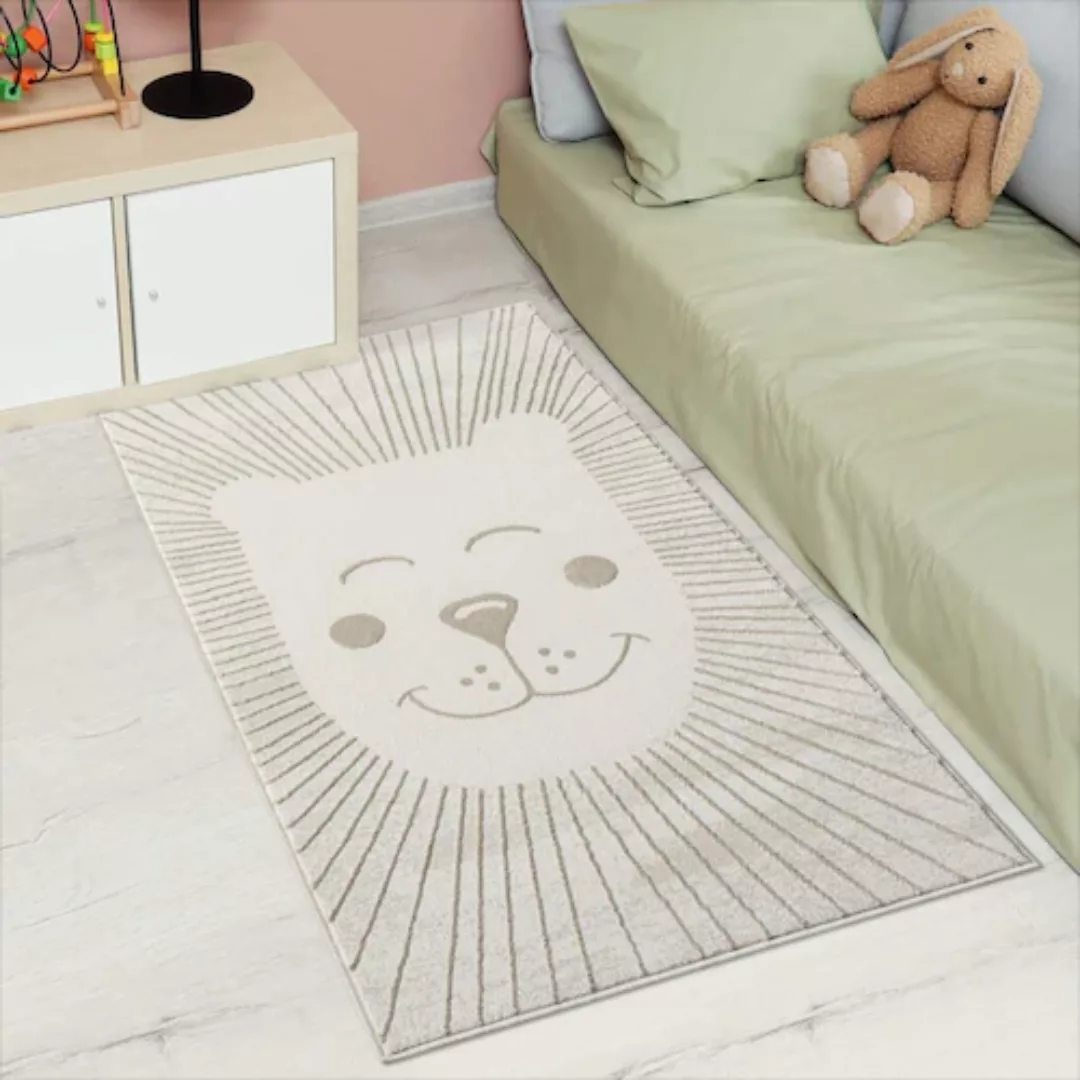 Carpet City Kinderteppich »MARA714«, rechteckig, Kinderzimmer Teppich Tiere günstig online kaufen