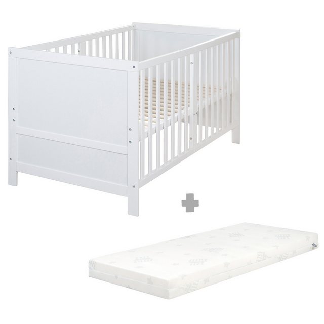 roba® Babybett EASY SLEEP 70 x 140 cm - umbaubar zum Juniorbett ohne extra günstig online kaufen