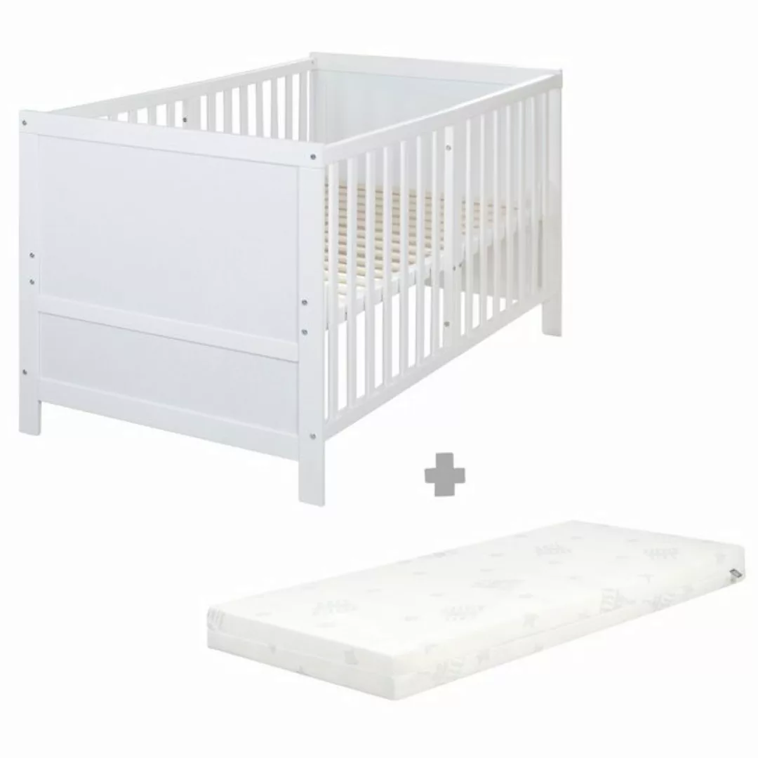 roba® Babybett EASY SLEEP 70 x 140 cm - umbaubar zum Juniorbett ohne extra günstig online kaufen