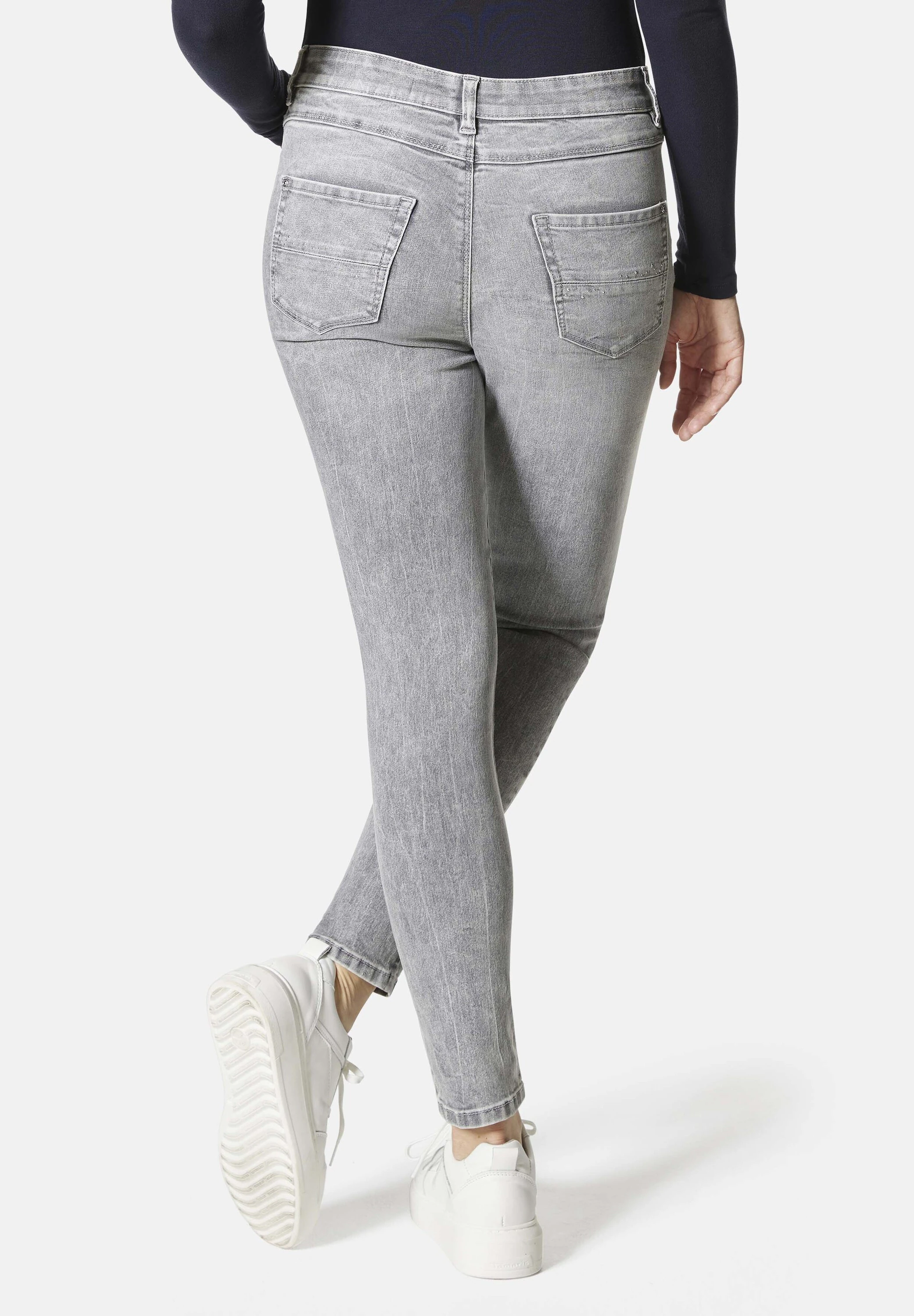 STOOKER WOMEN 5-Pocket-Jeans "Rio Fexxi Move Strass Skinny Fit", Skinny Fit günstig online kaufen