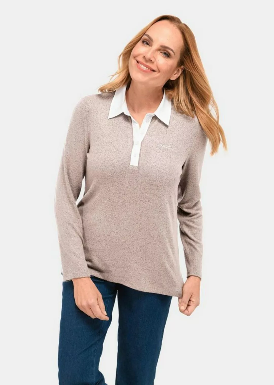 GOLDNER Poloshirt Kurzgröße: günstig online kaufen