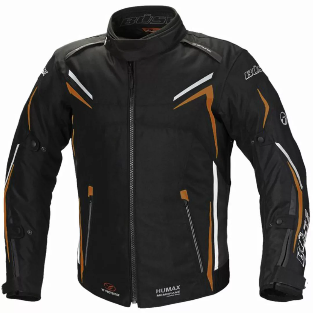 Büse Motorradjacke Büse Mugello Textiljacke schwarz / orange Herren XL günstig online kaufen