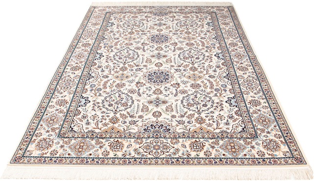 morgenland Orientteppich »Perser - Nain - Premium - 225 x 147 cm - beige«, günstig online kaufen