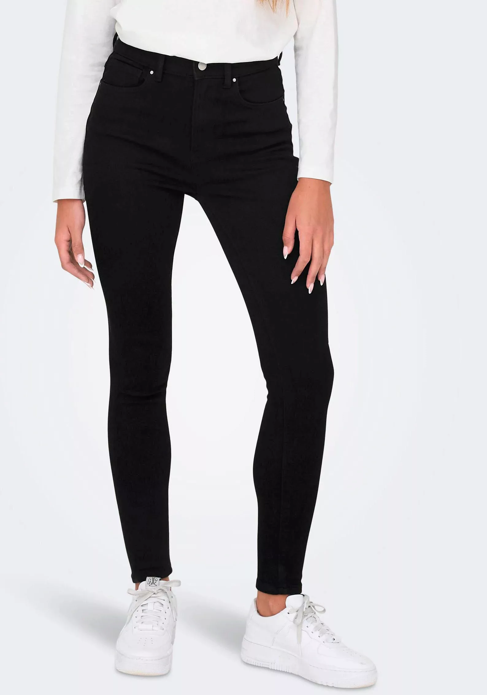 ONLY Skinny-fit-Jeans "ONLMILA HW SK ANK DNM BJ380 NOOS" günstig online kaufen