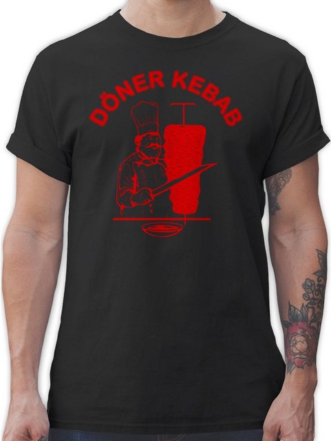 Shirtracer T-Shirt Original Döner Kebab Logo Karneval & Fasching günstig online kaufen