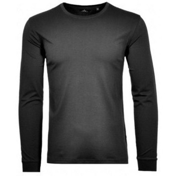 Ragman  Langarmshirt Rundhals T-Shirt für Herren in schwarz günstig online kaufen