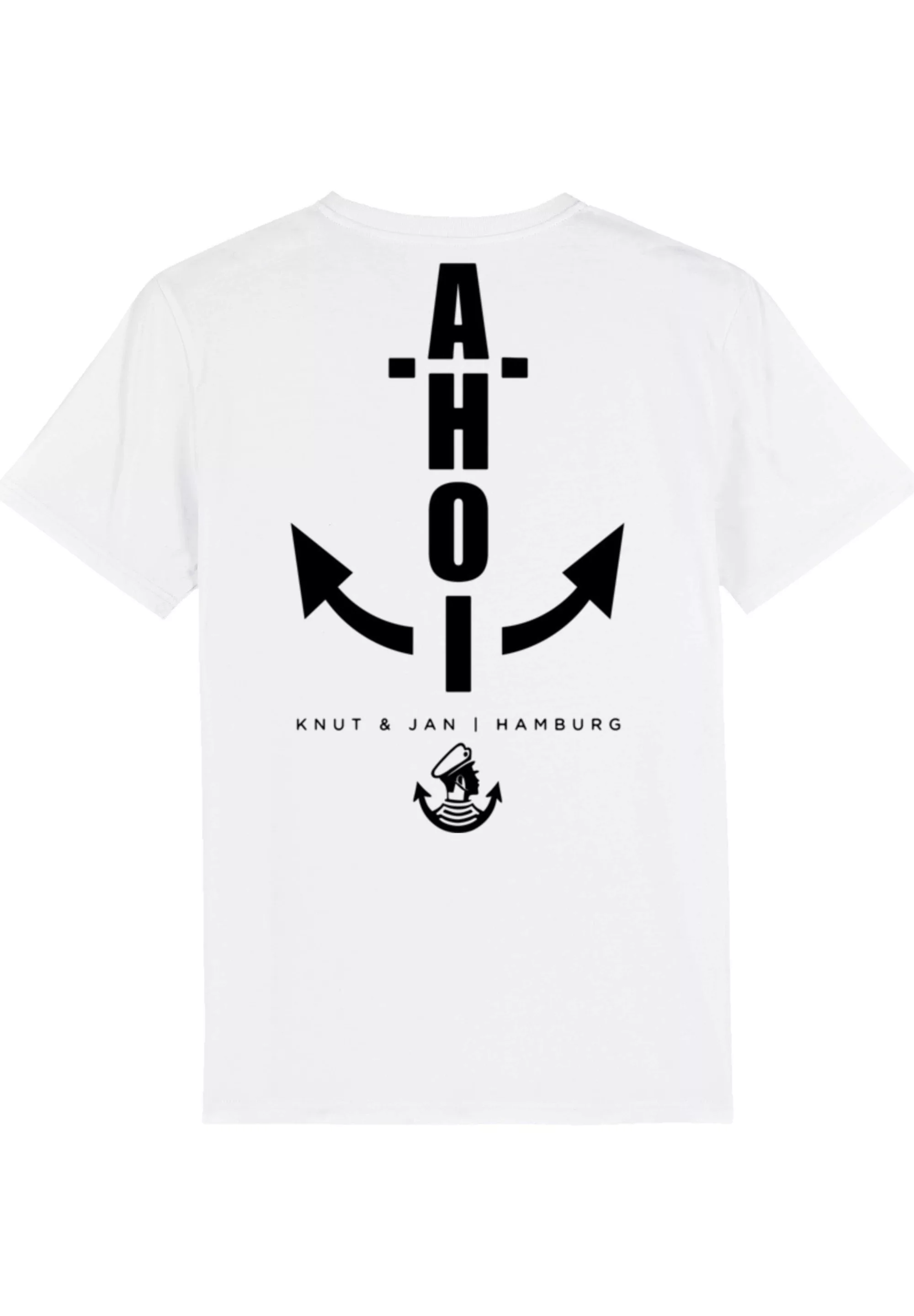 F4NT4STIC T-Shirt "Ahoi Anker Knut & Jan Hamburg", Print günstig online kaufen