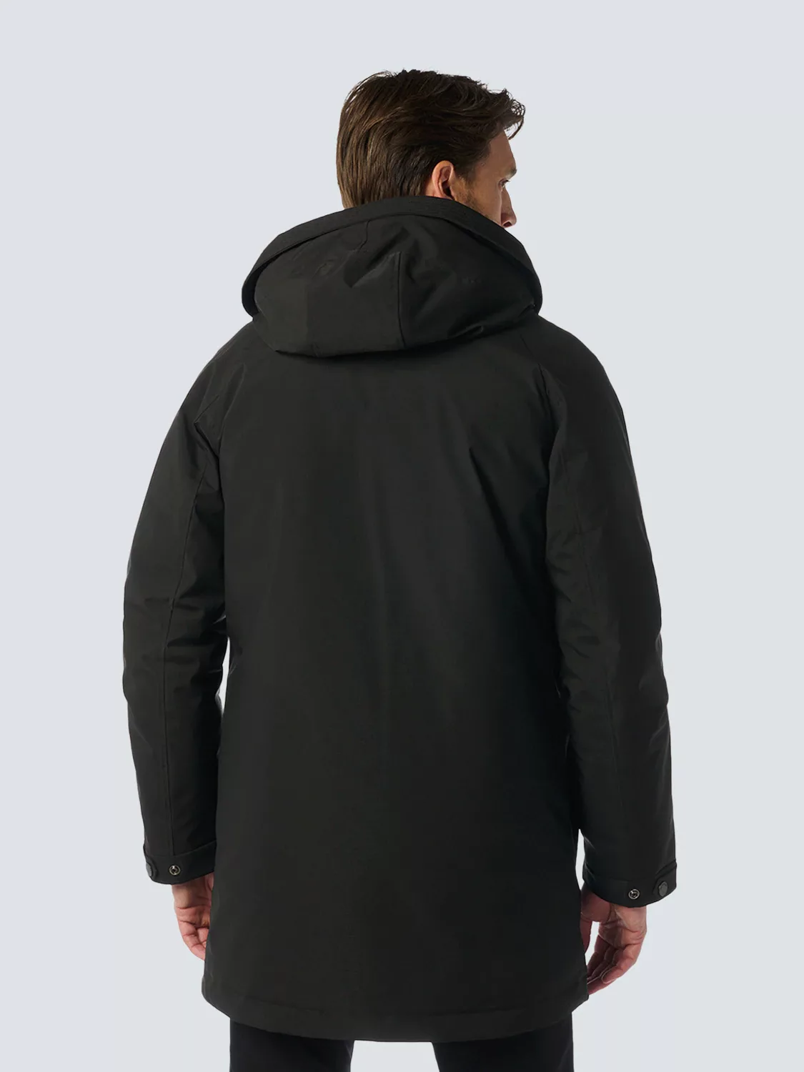 NO EXCESS Parka "No Excess Langer Mantel mit Kapuze" günstig online kaufen