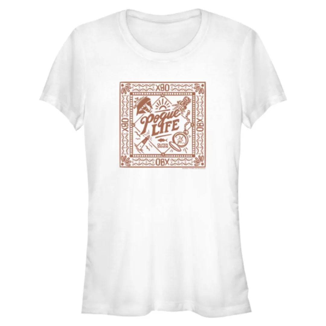Netflix - Outer Banks - Logo Square Badge - Frauen T-Shirt günstig online kaufen