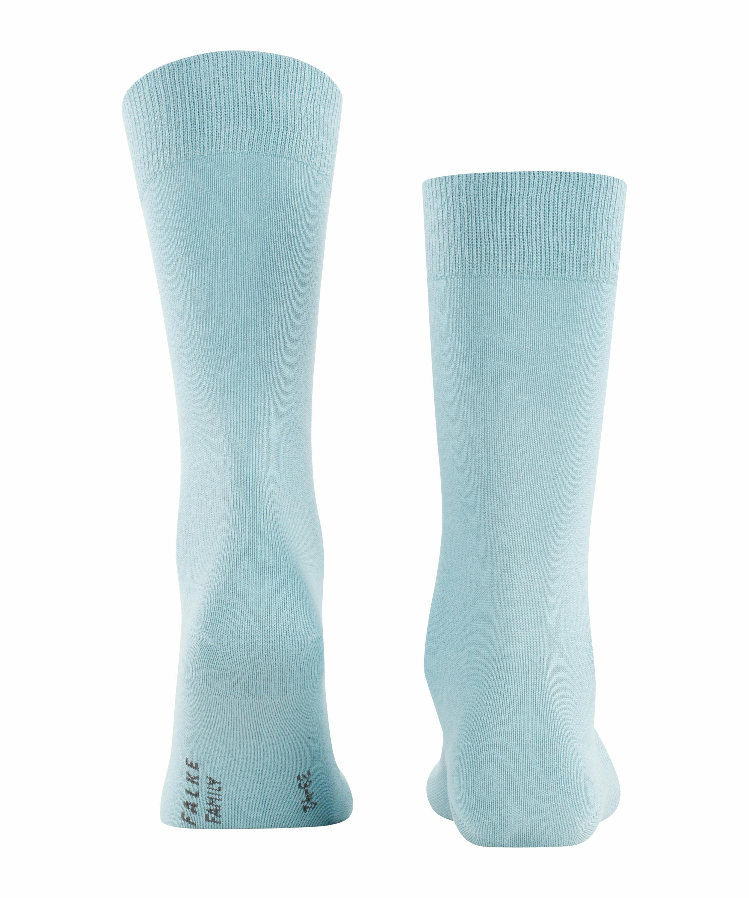 FALKE Family Herren Socken, 39-42, Blau, Uni, Baumwolle, 14657-669302 günstig online kaufen