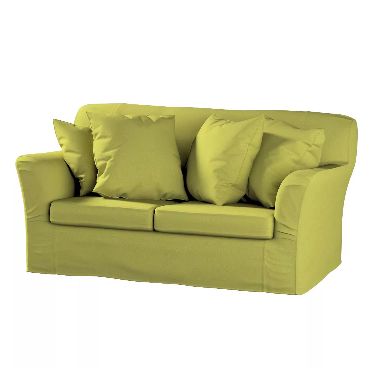 Bezug für Tomelilla 2-Sitzer Sofa nicht ausklappbar, limone, Sofahusse, Tom günstig online kaufen
