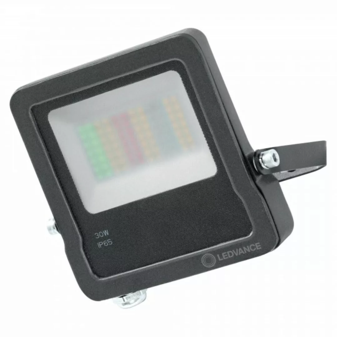 LEDVANCE SMART+ LED FLOOD 30 W Wandstrahler RGBW WiFi 20,9 cm Aluminium Dun günstig online kaufen