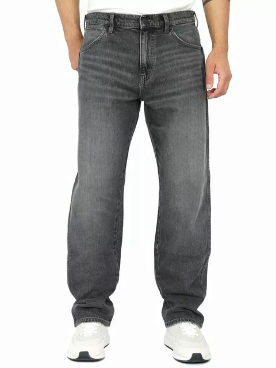 Wrangler Straight-Jeans Relaxed Fit - Frontier Dark Rose günstig online kaufen