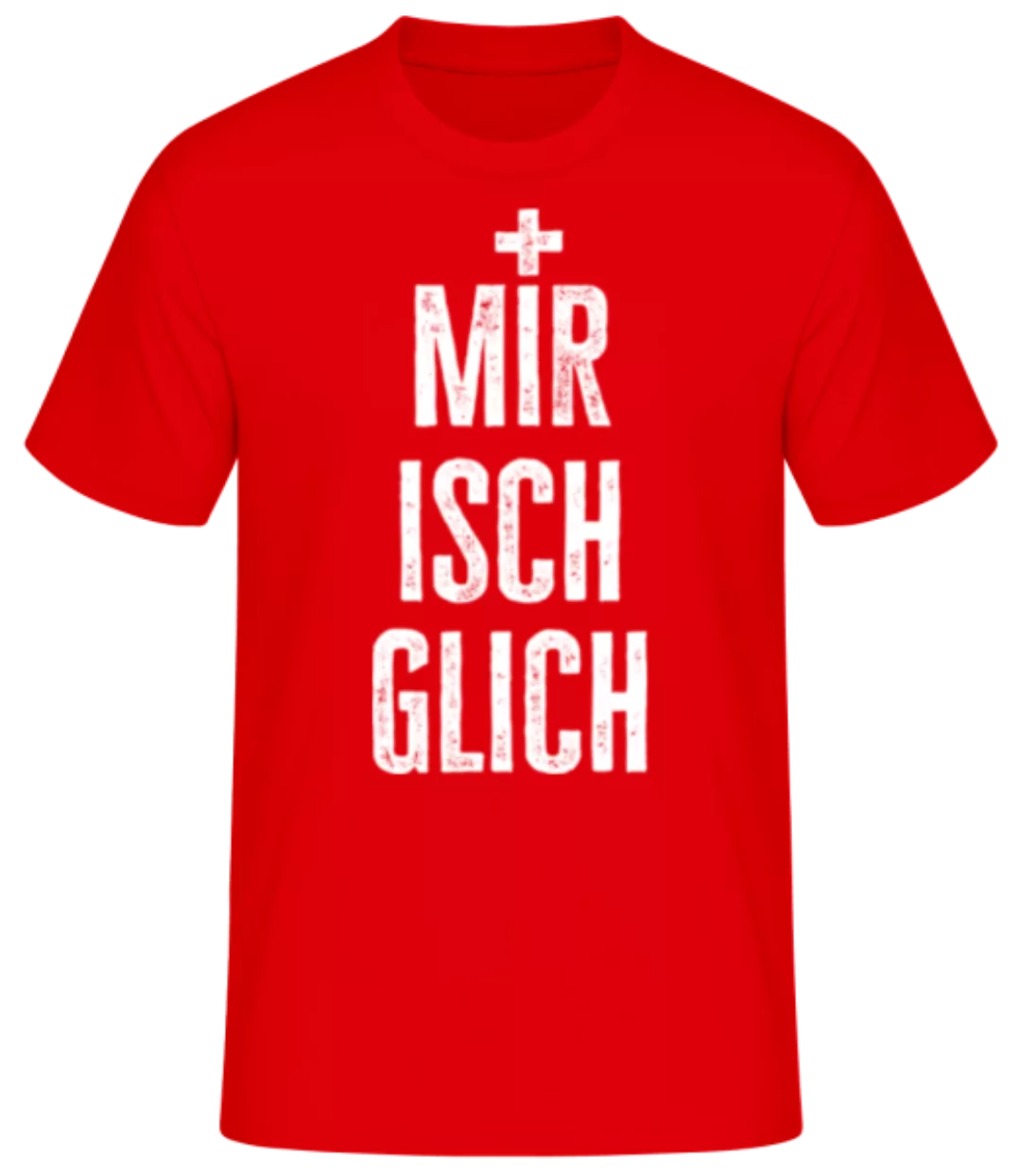 Mir Isch Glich · Männer Basic T-Shirt günstig online kaufen