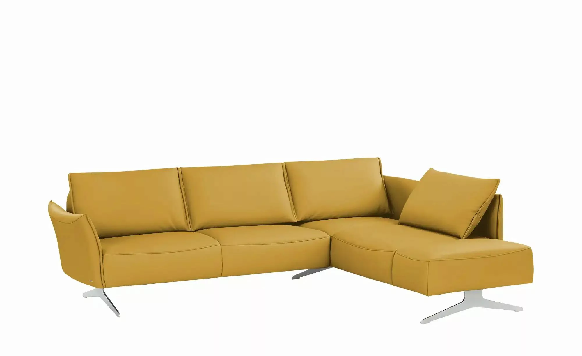 KOINOR Ecksofa  Vineto ¦ gelb ¦ Maße (cm): B: 272 H: 83 T: 207.0 Polstermöb günstig online kaufen