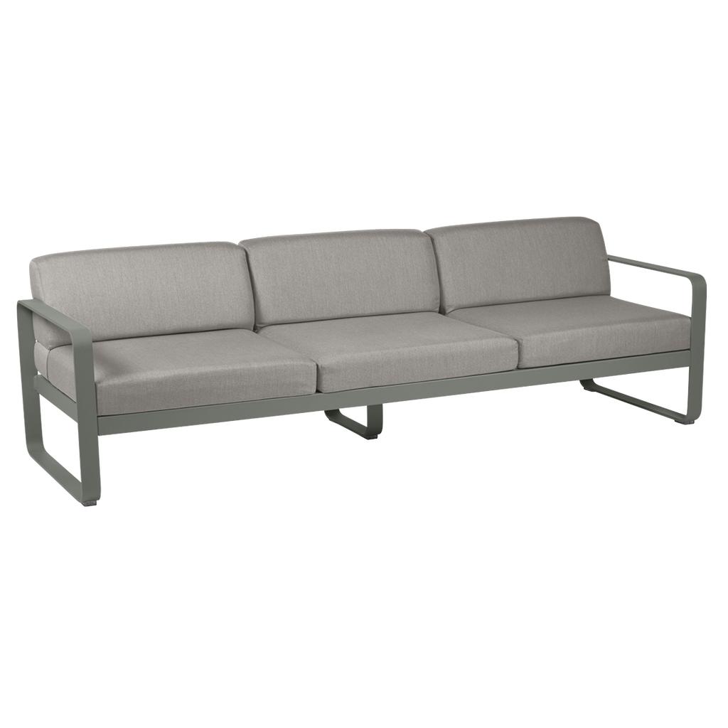 Bellevie 3-Sitzer Lounge-Sofa 48 Rosmarin B8 Taupegrau günstig online kaufen