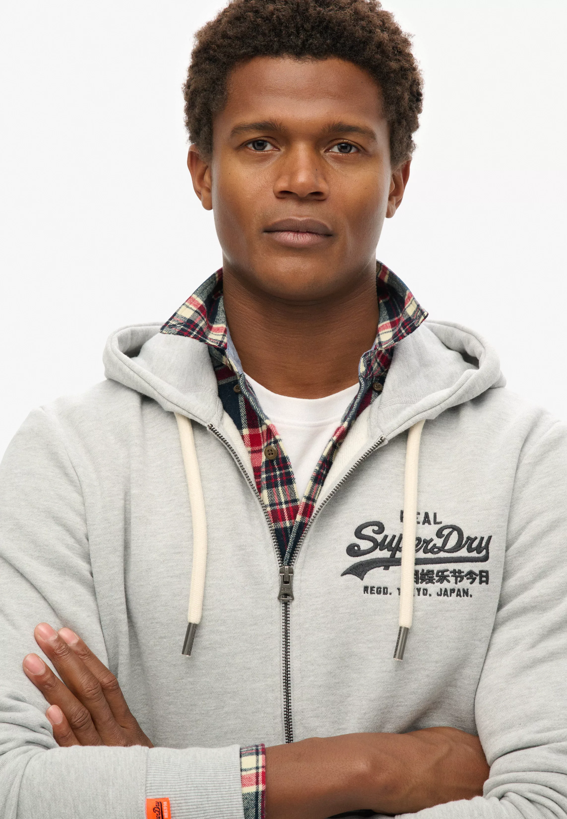 Superdry Kapuzensweatjacke "SD-VL EMBROIDERED ZIPHOOD" günstig online kaufen