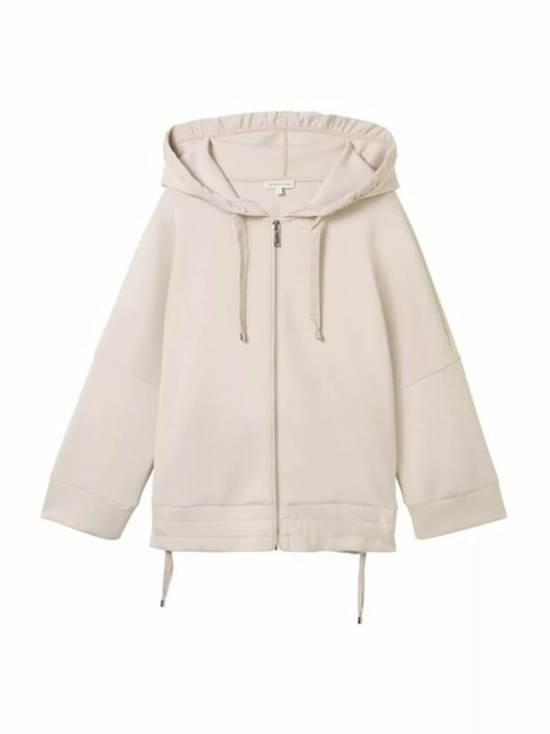 TOM TAILOR Sweatjacke (1-tlg) Plain/ohne Details günstig online kaufen