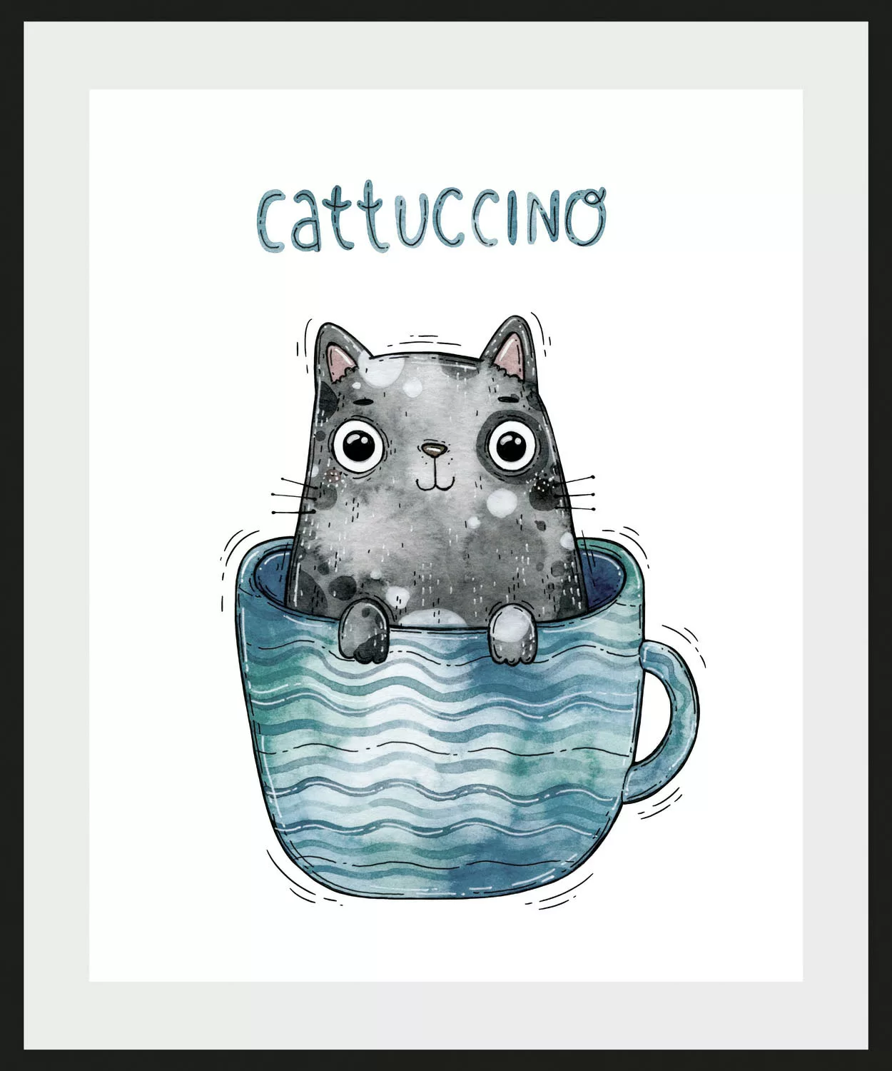 queence Bild "Cattucino", Katze, (1 St.) günstig online kaufen