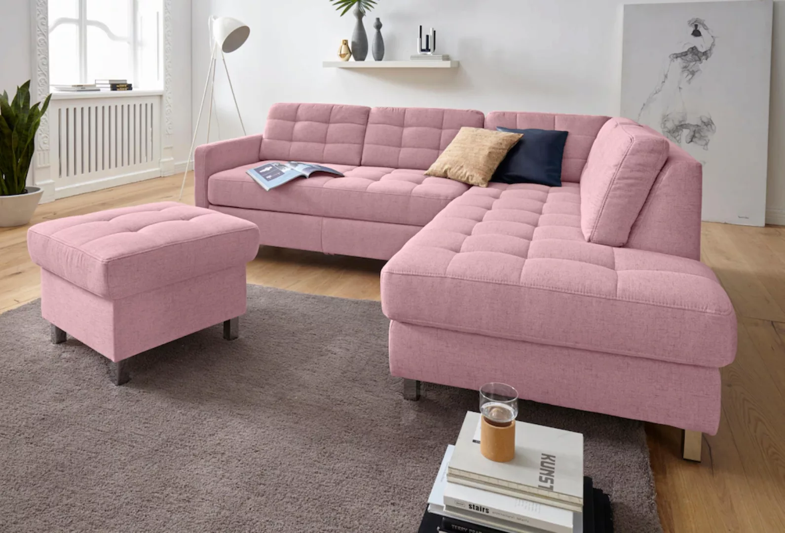 sit&more Ecksofa Picasso, wahlweise mit Bettfunktion und Bettkasten günstig online kaufen