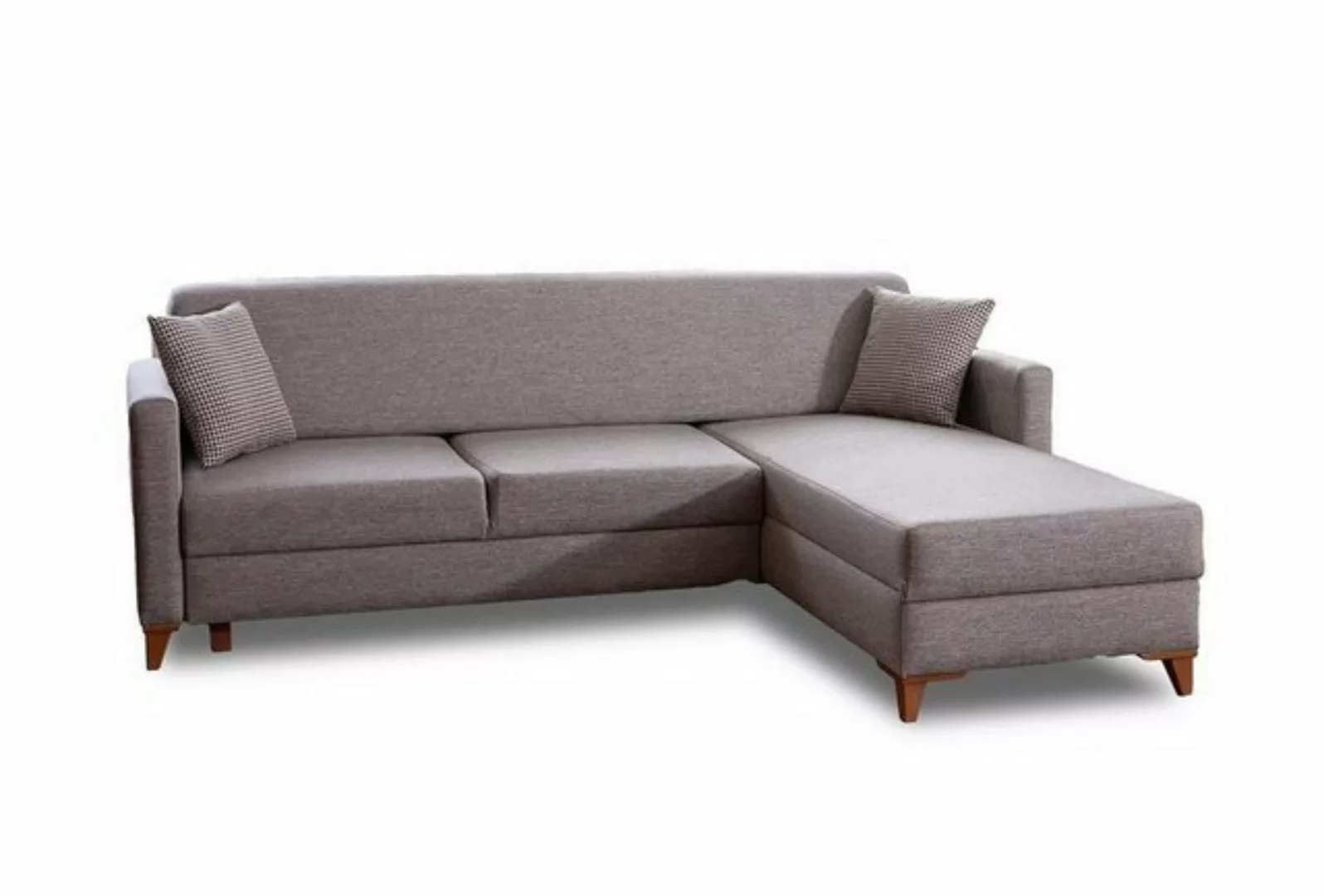 Xlmoebel Ecksofa Neues Designer Ecksofa Wohnzimmer Luxur Hellgrau, 1 Teile, günstig online kaufen