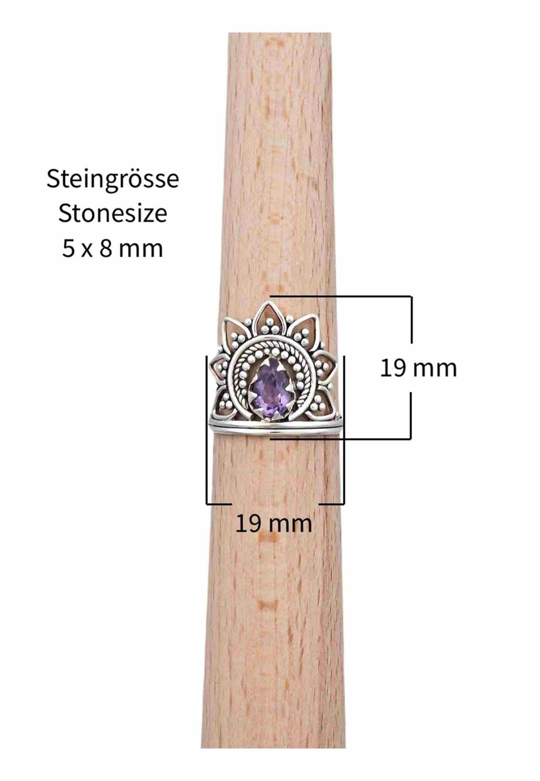 mantraroma Silberring MUDARA-SATU aus 925 Silber günstig online kaufen