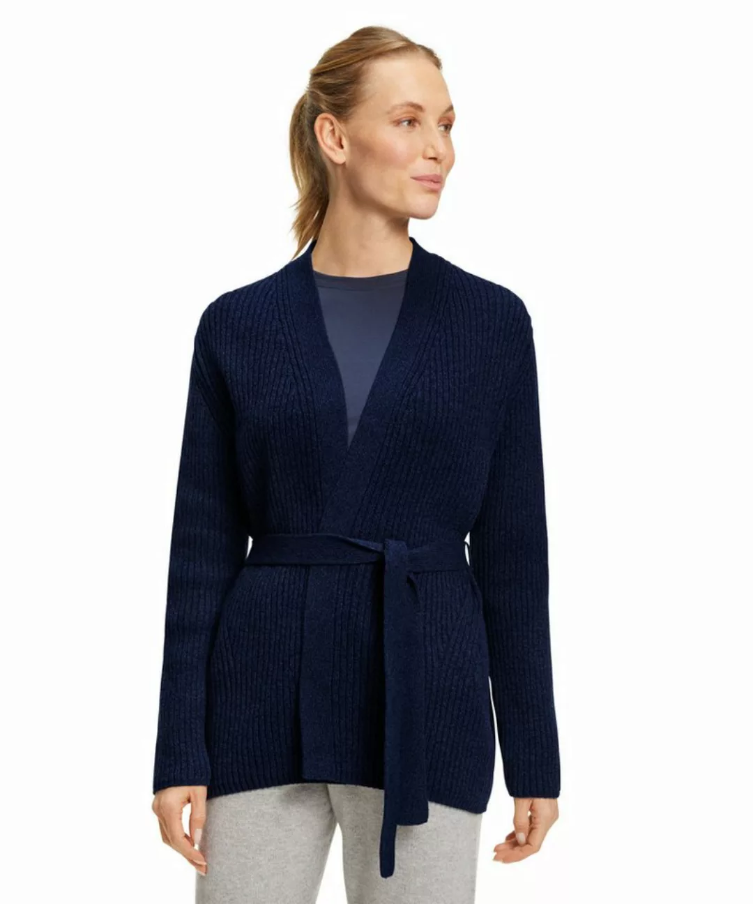 FALKE Strickjacke mit Merinowolle günstig online kaufen