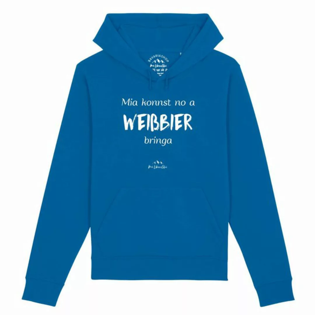 Bavariashop Hoodie Herren Hoodie "Mia konnst no a Weißbier bringa günstig online kaufen