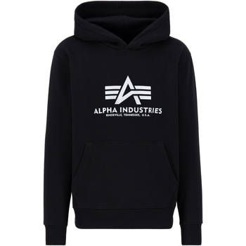 Alpha Industries  Sweatshirt Basic Hoodie Carbon - black / silver günstig online kaufen