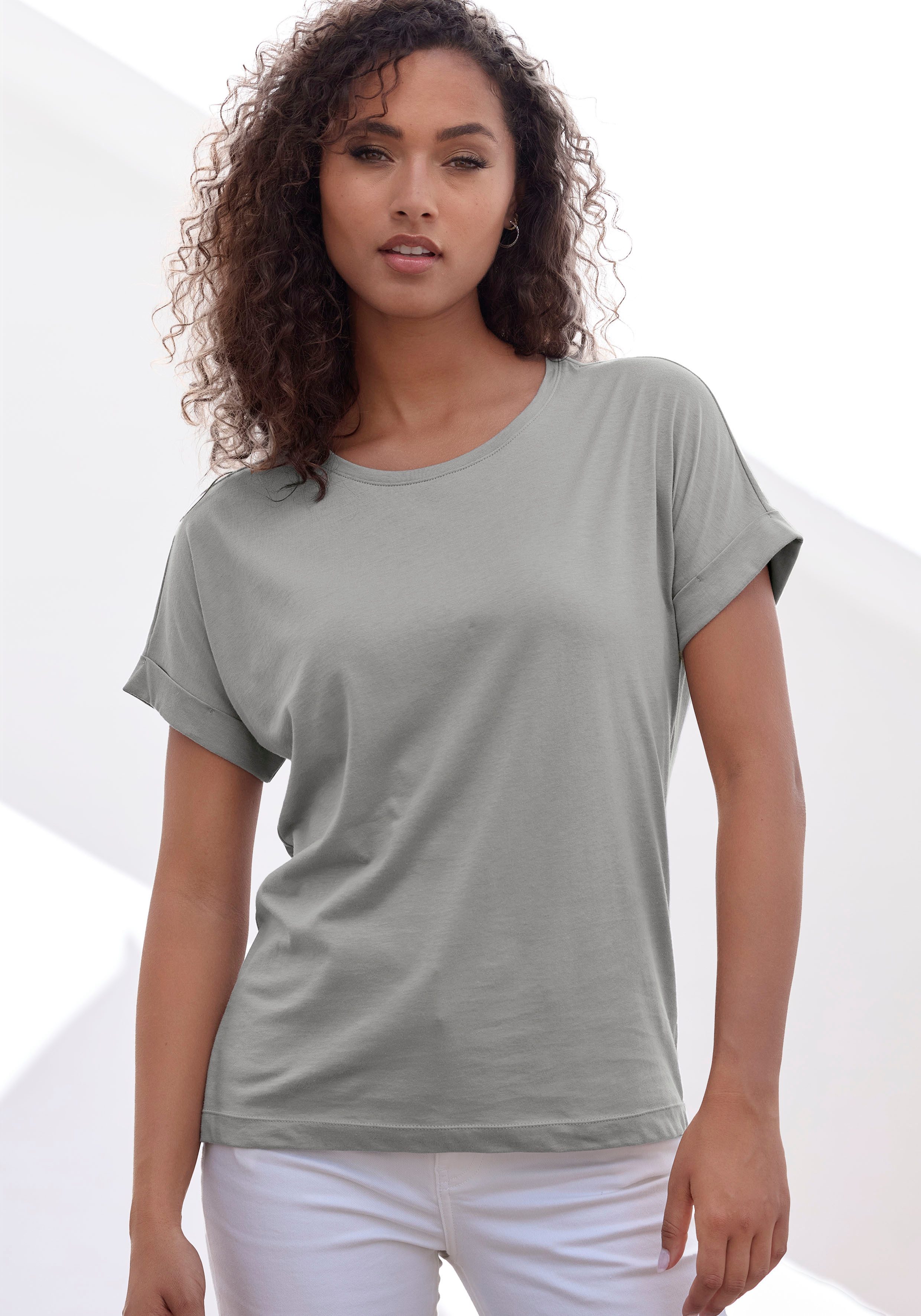 Copenhagen Studios T-Shirt "mit dezentem Logoprint hinten", aus softer Jers günstig online kaufen