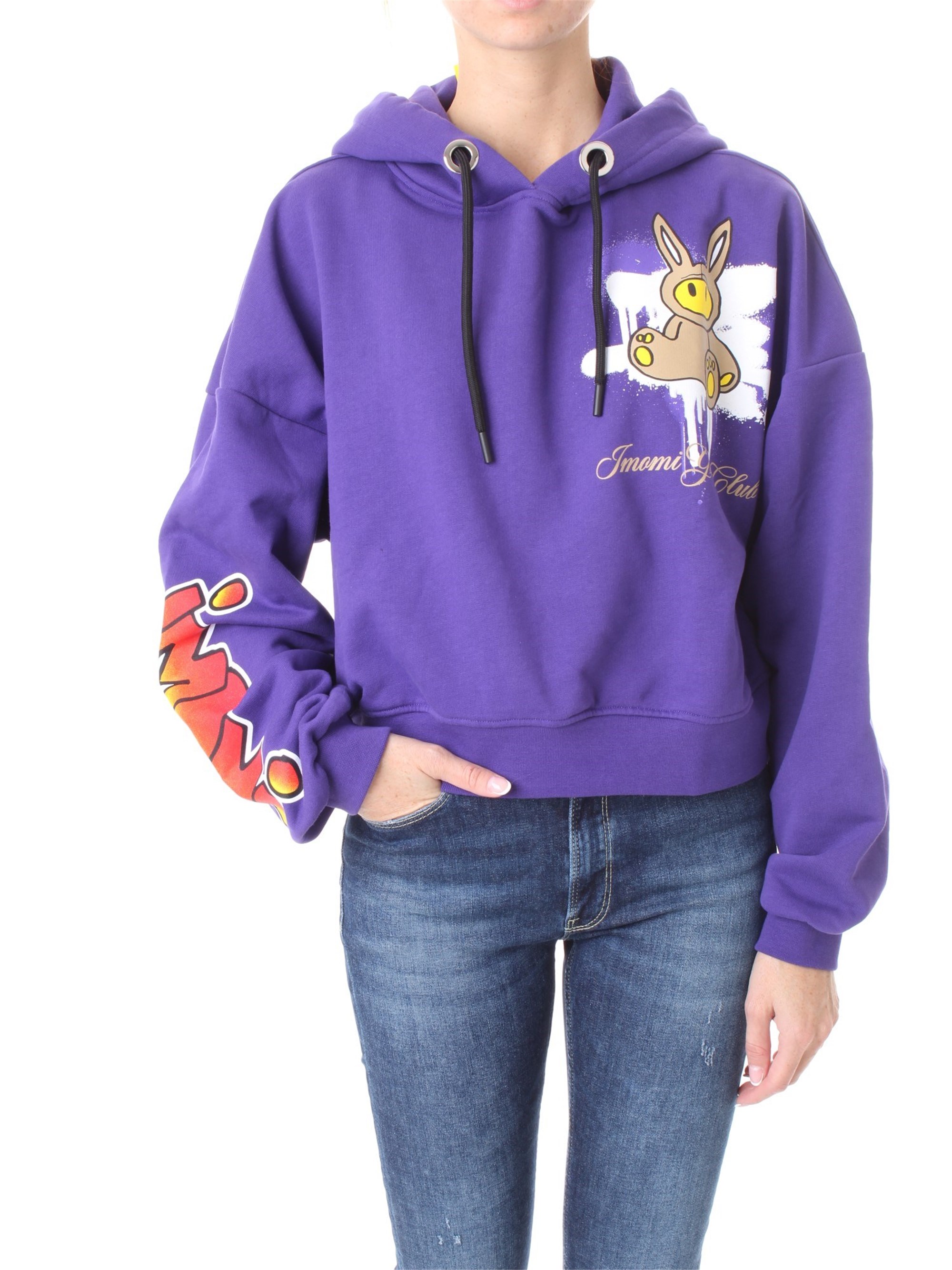 IMOMI Sweatshirt Damen Viola cotone günstig online kaufen