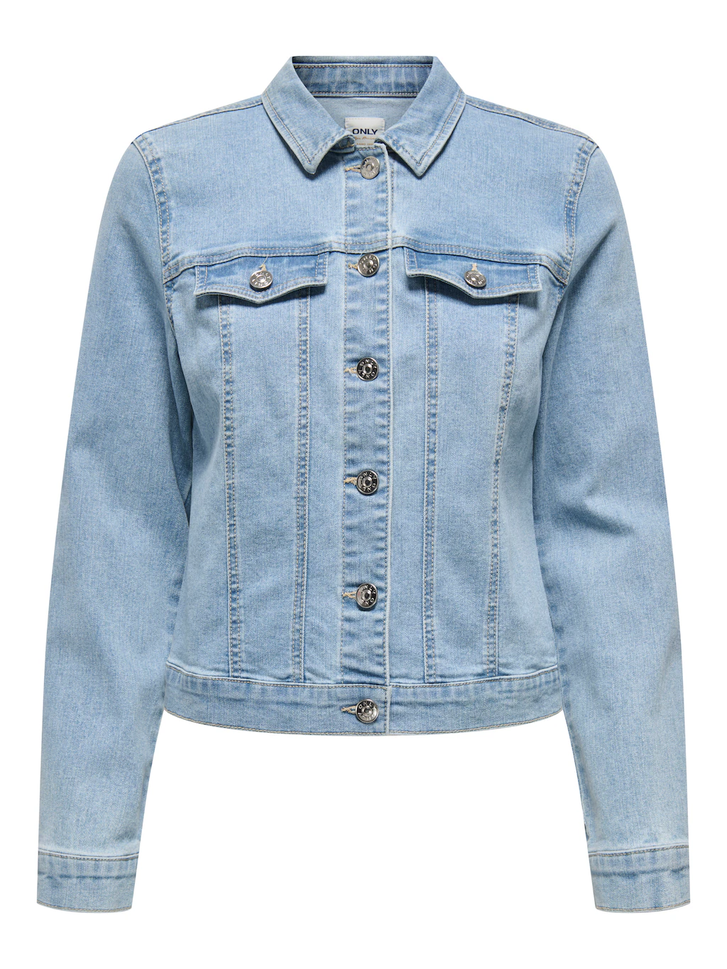 ONLY Jeansjacke "ONLWONDER – Jeansjacke in kurzer Form mit Stretch", figurb günstig online kaufen